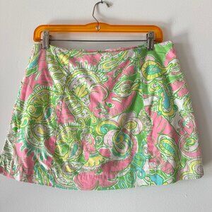 Lily Pulitzer paisley mini skirt
